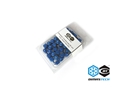 DimasTech® ThumbScrews M3 and 6-32 Thread Dark Blue